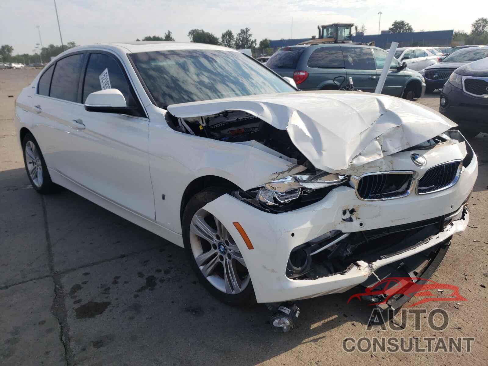 BMW 3 SERIES 2017 - WBA8E1C34HA158862