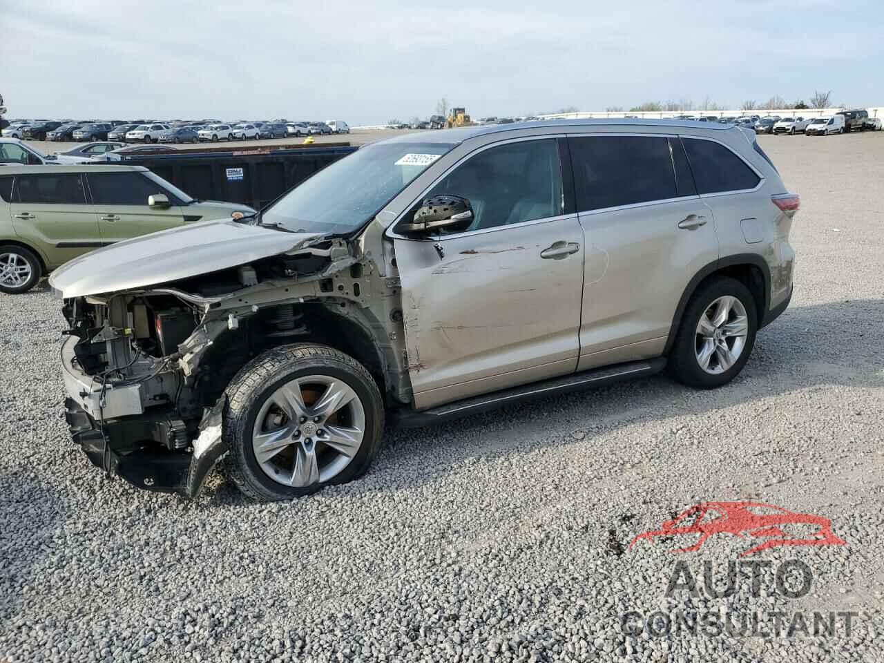 TOYOTA HIGHLANDER 2014 - 5TDYKRFH1ES030529