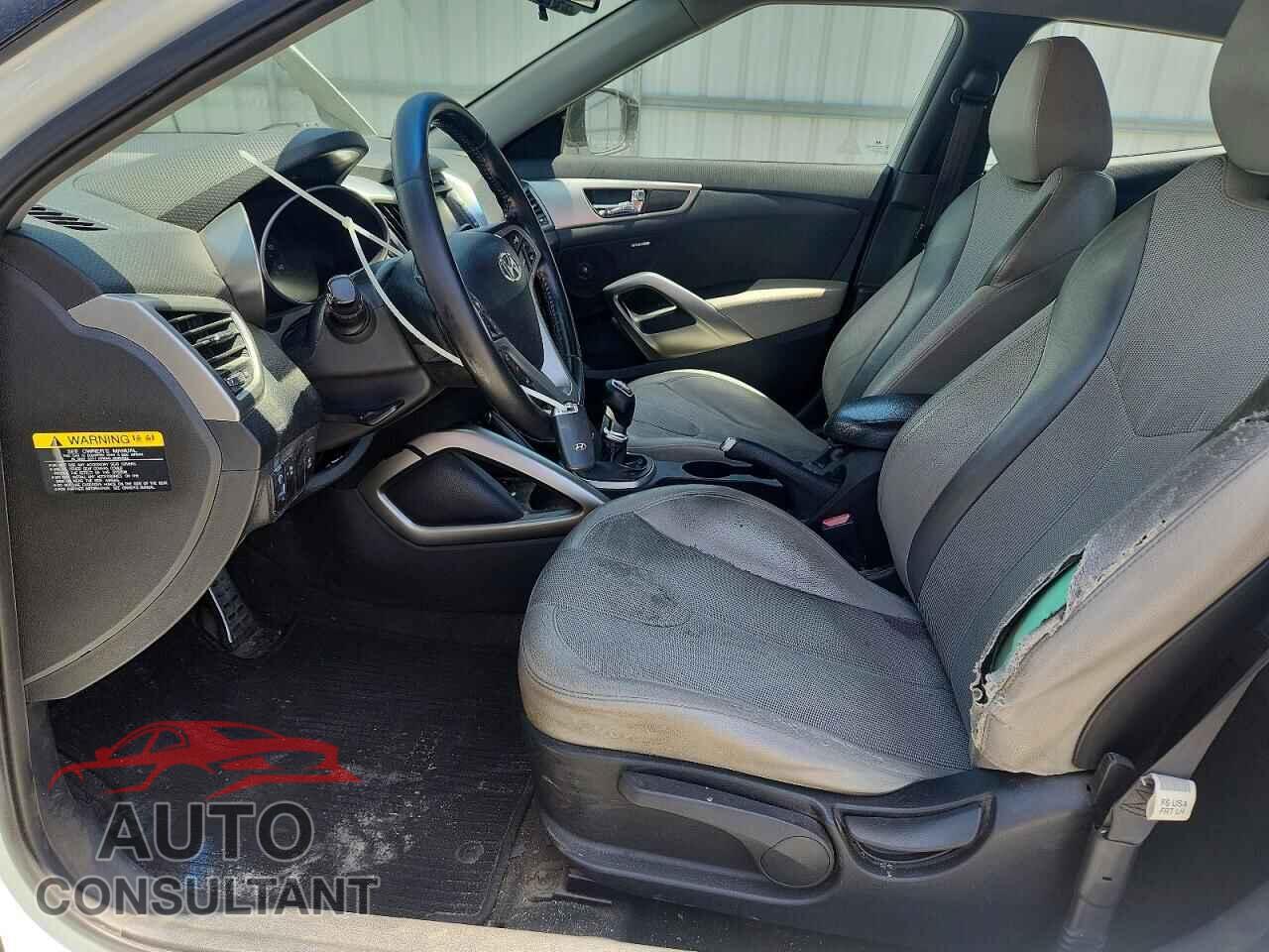 HYUNDAI VELOSTER 2012 - KMHTC6AD2CU073971