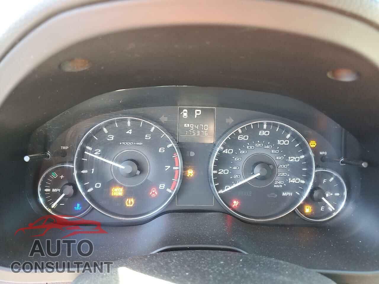 SUBARU LEGACY 2011 - 4S3BMBC62B3239950