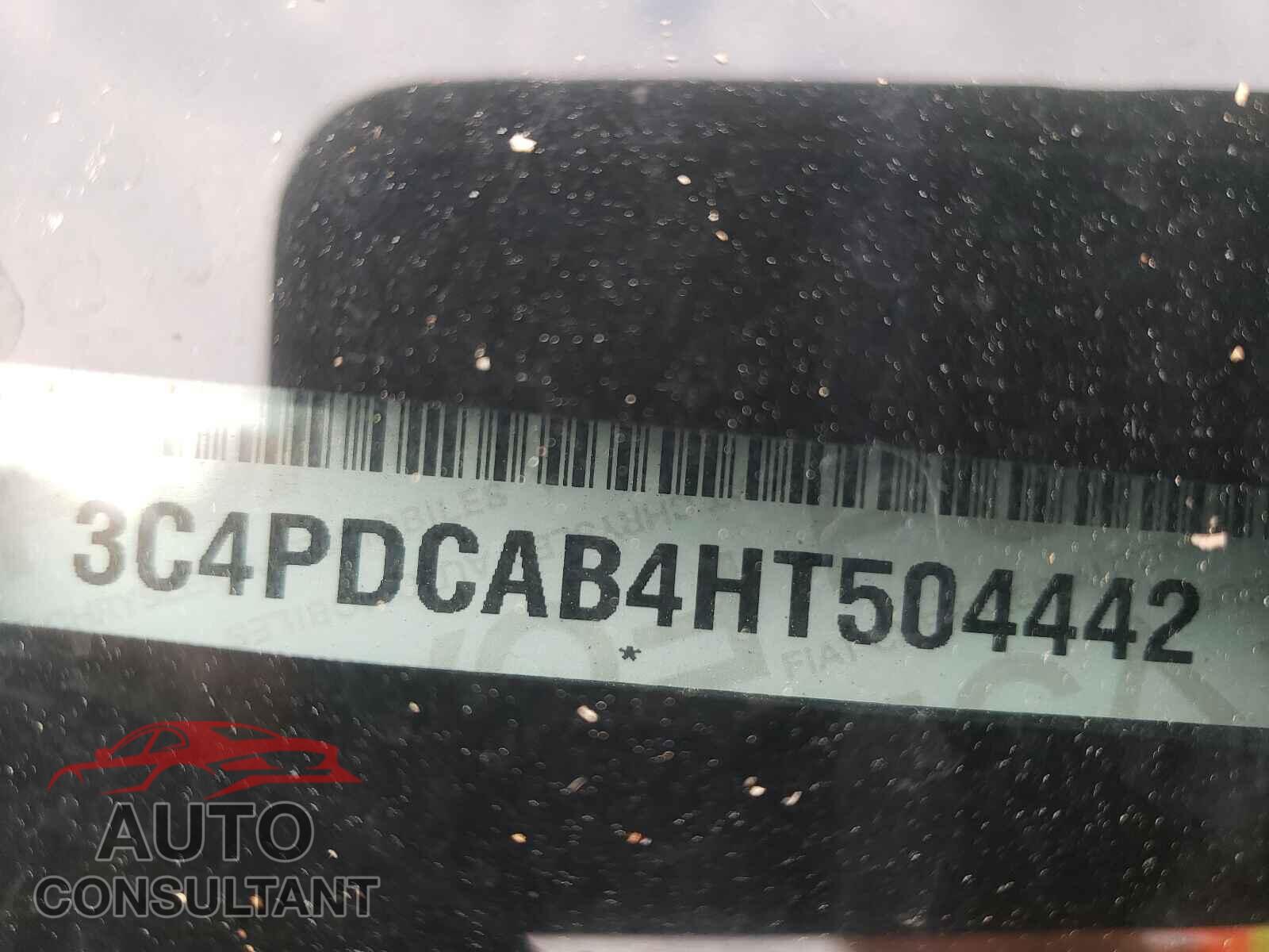 DODGE JOURNEY 2017 - 3C4PDCAB4HT504442