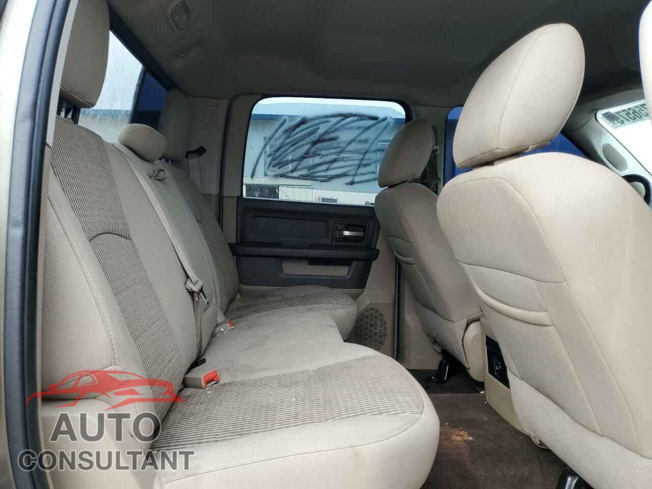 DODGE RAM 1500 2012 - 1C6RD6LT9CS169745