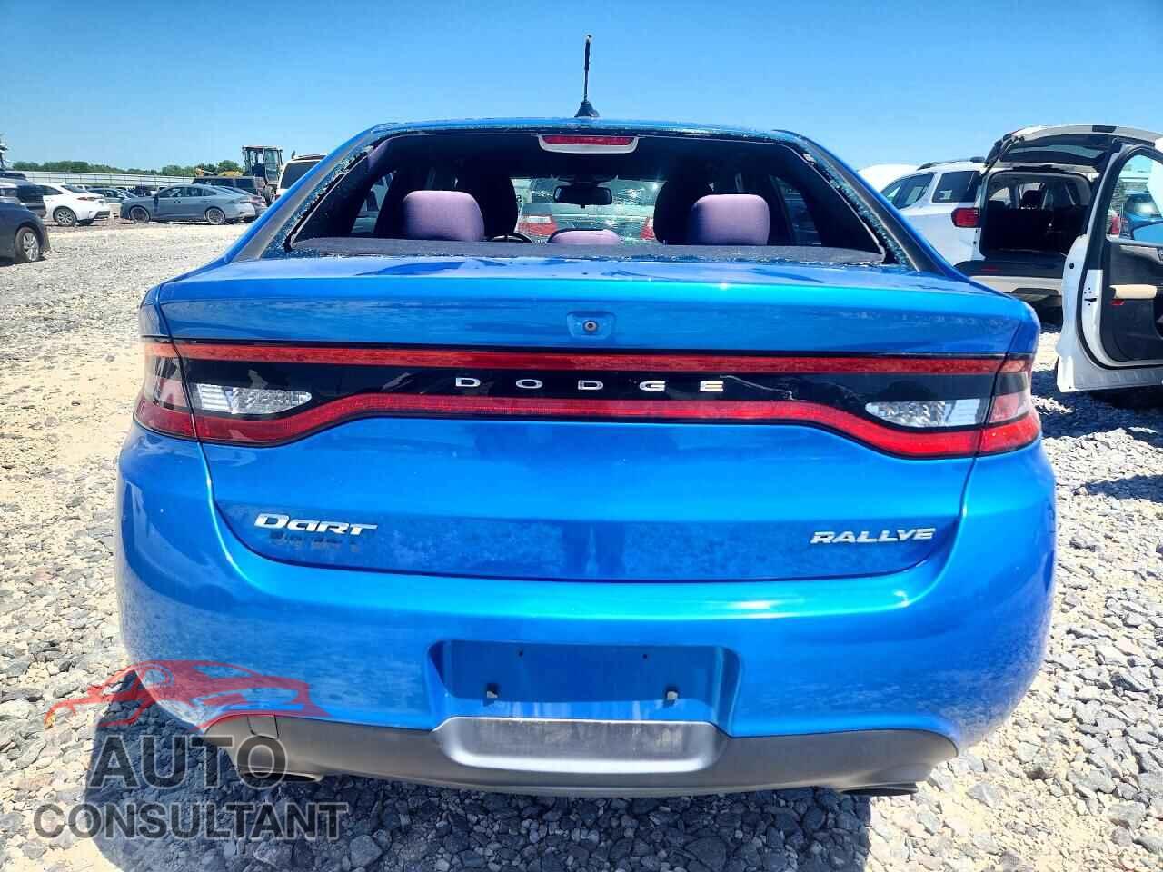 DODGE DART 2015 - 1C3CDFBB3FD238353