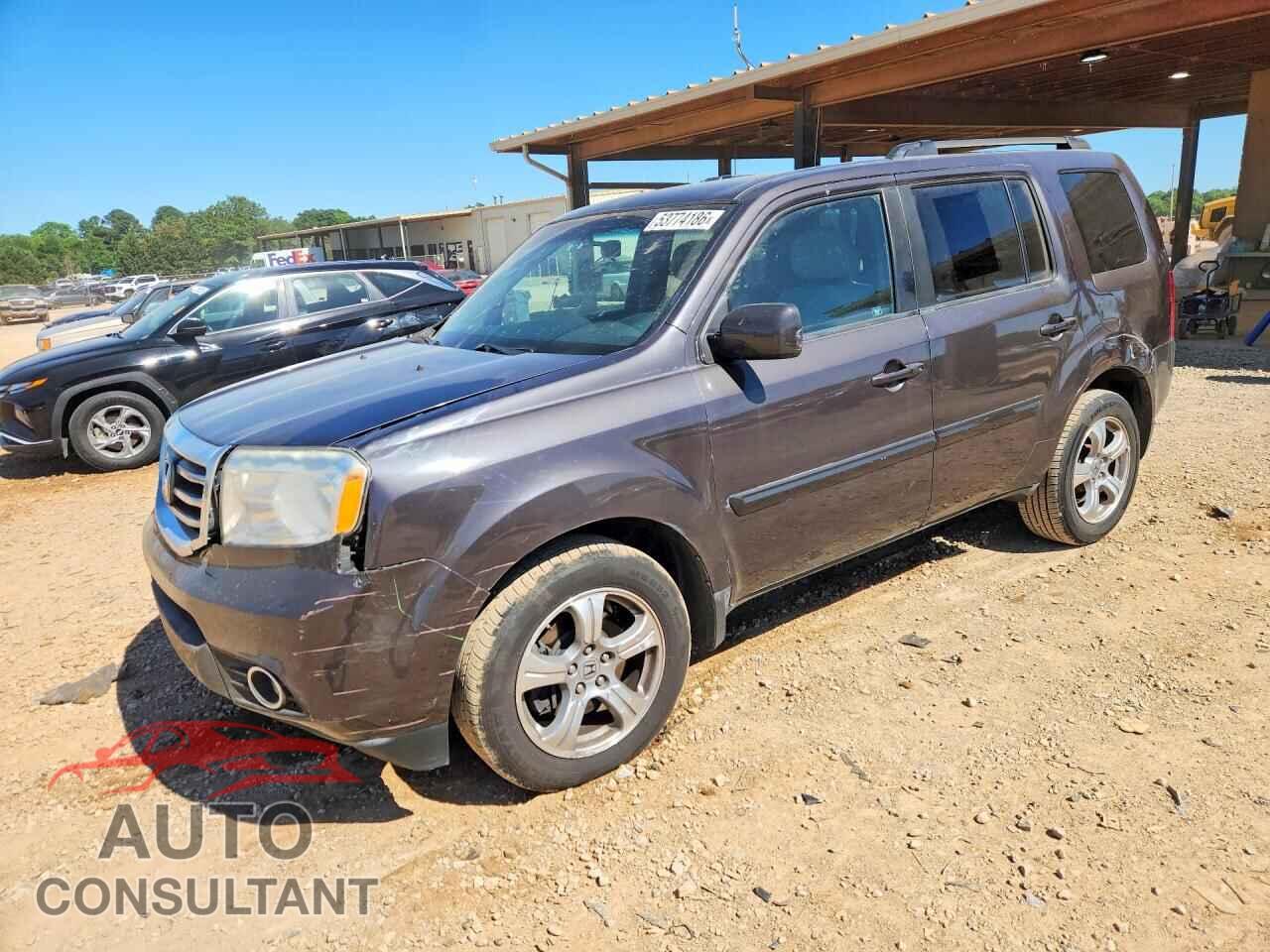 HONDA PILOT 2012 - 5FNYF4H45CB049152