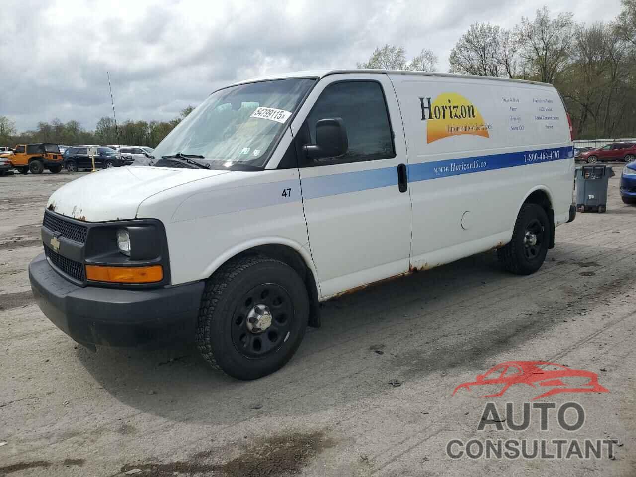 CHEVROLET EXPRESS 2012 - 1GCSGAFX2C1141147