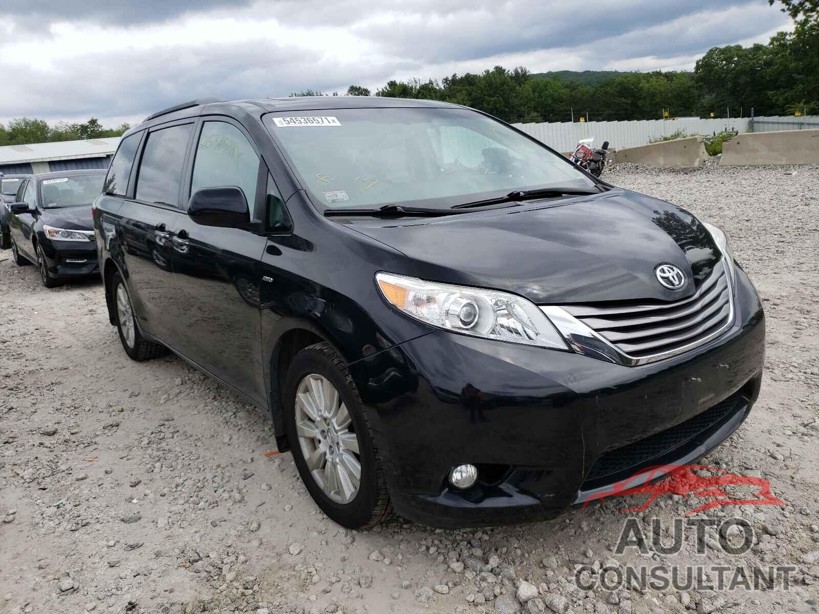 TOYOTA SIENNA 2017 - 5TDDZ3DC2HS163948