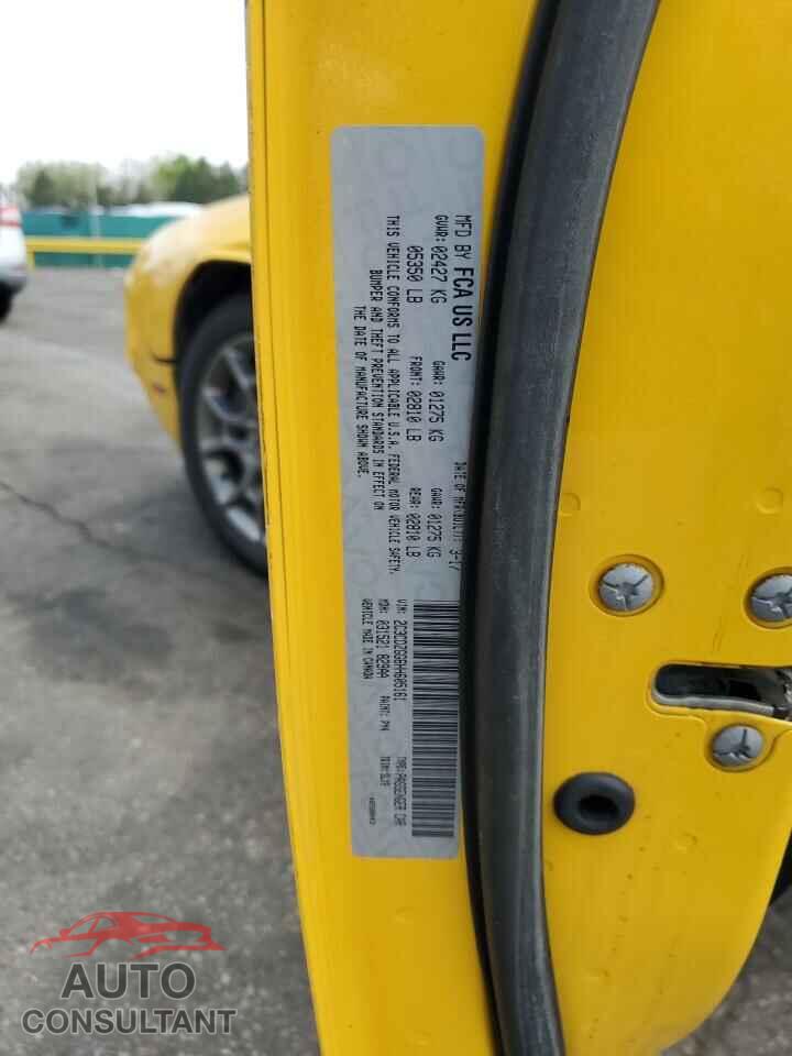 DODGE CHALLENGER 2017 - 2C3CDZGG6HH605161