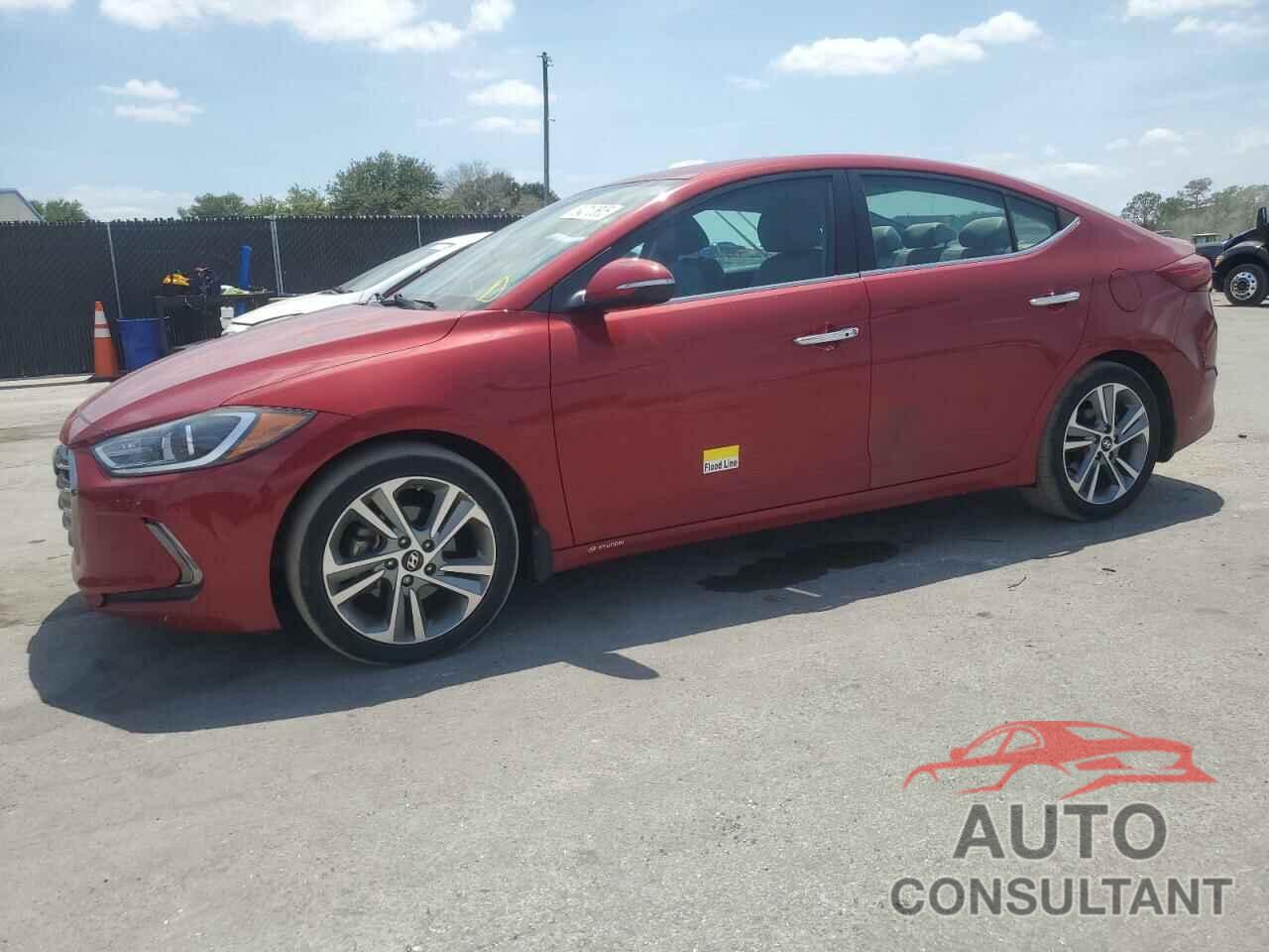 HYUNDAI ELANTRA 2017 - KMHD84LF1HU263695