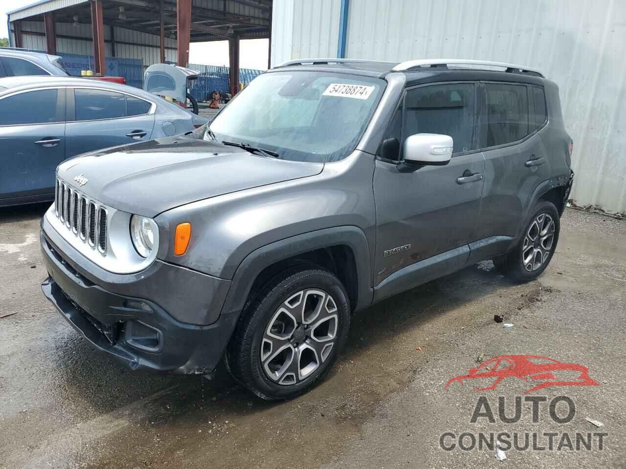 JEEP RENEGADE 2016 - ZACCJBDT7GPC65478