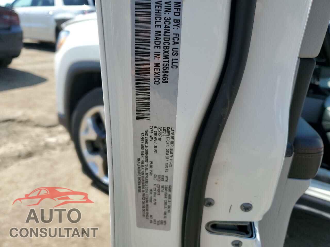 JEEP COMPASS 2021 - 3C4NJDCBXMT558468