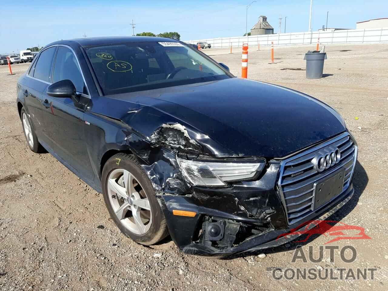 AUDI A4 2019 - WAUDNAF40KA043797