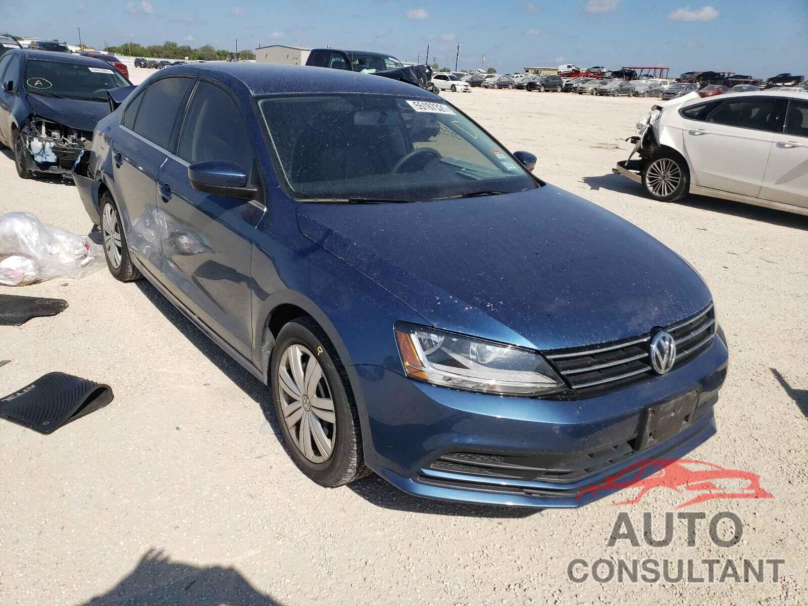 VOLKSWAGEN JETTA 2017 - 3VW2B7AJ3HM384302