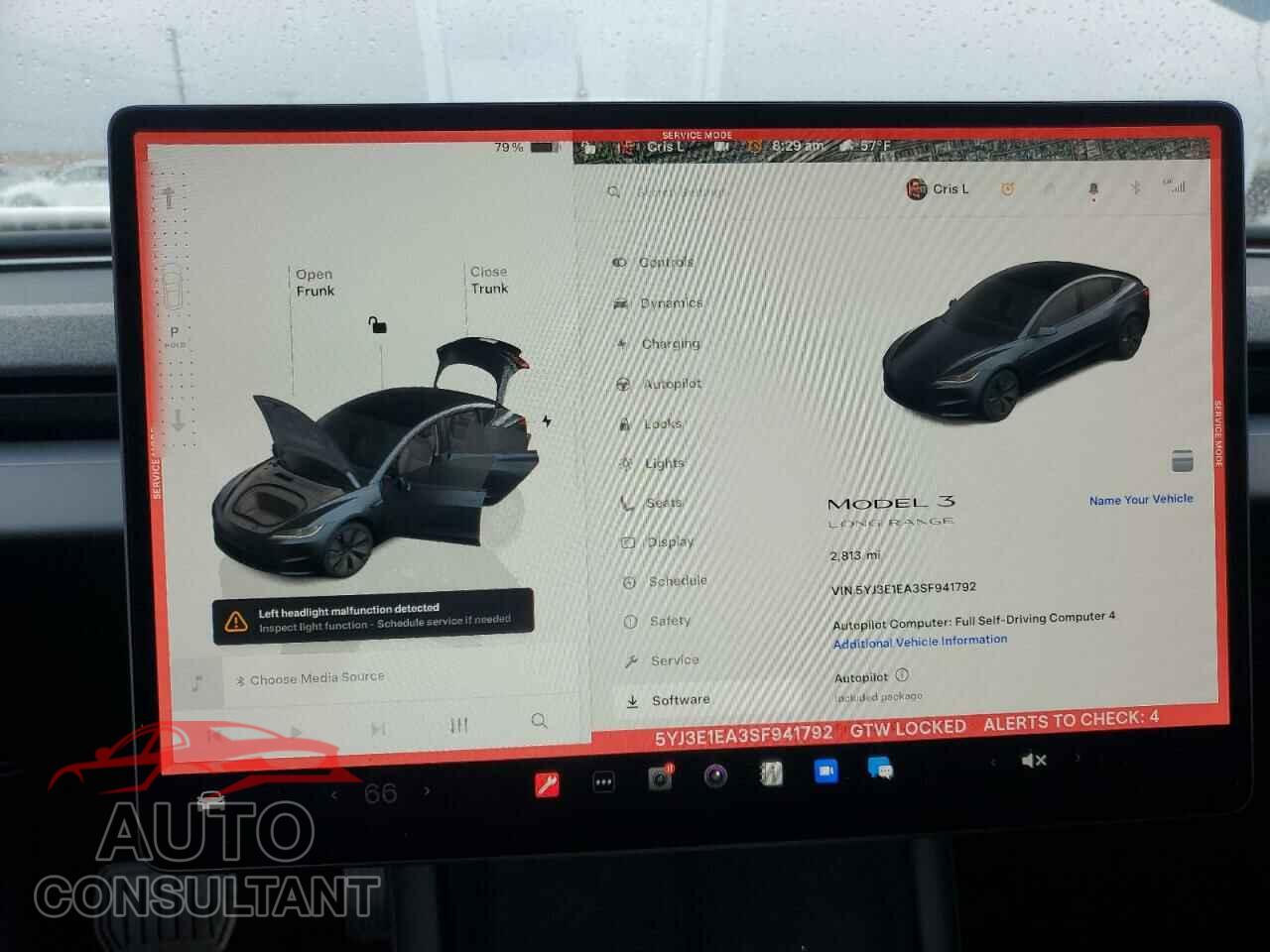 TESLA MODEL 3 2025 - 5YJ3E1EA3SF941792