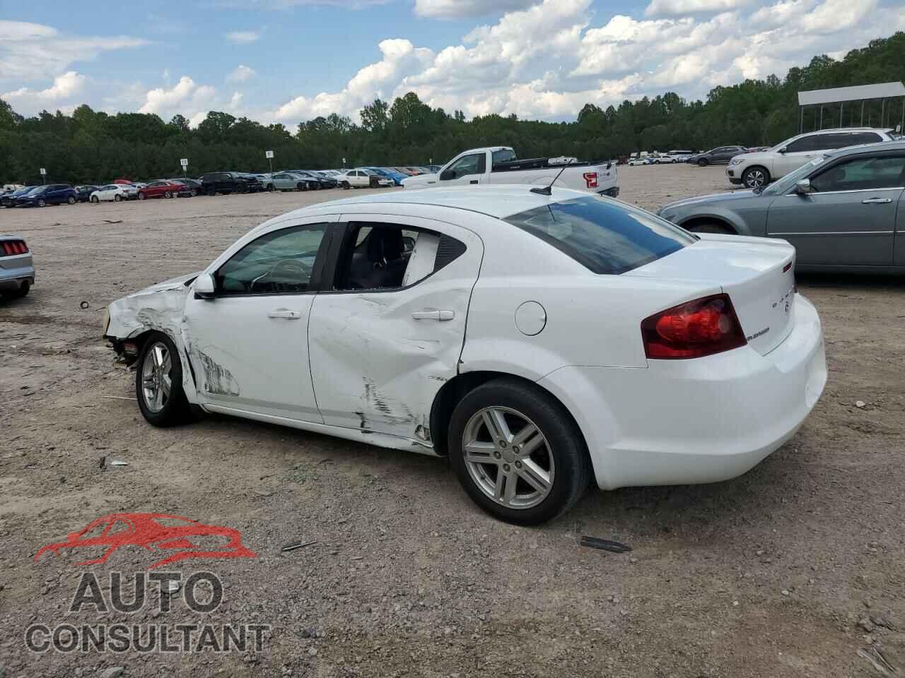 DODGE AVENGER 2012 - 1C3CDZCB4CN192764