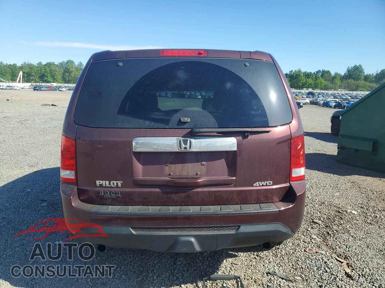 HONDA PILOT 2012 - 5FNYF4H22CB026720