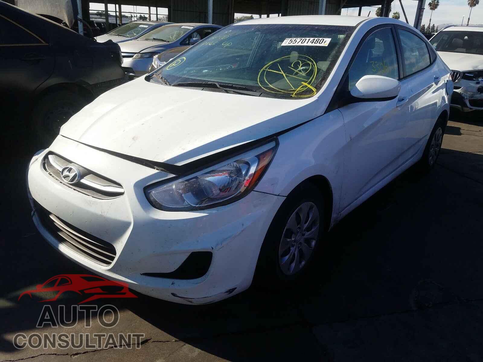 HYUNDAI ACCENT 2017 - KMHCT4AE8HU298626