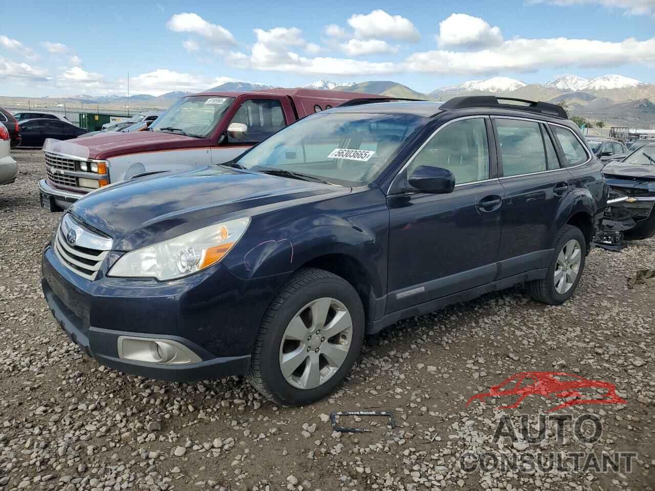 SUBARU OUTBACK 2012 - 4S4BRBAC0C3289754