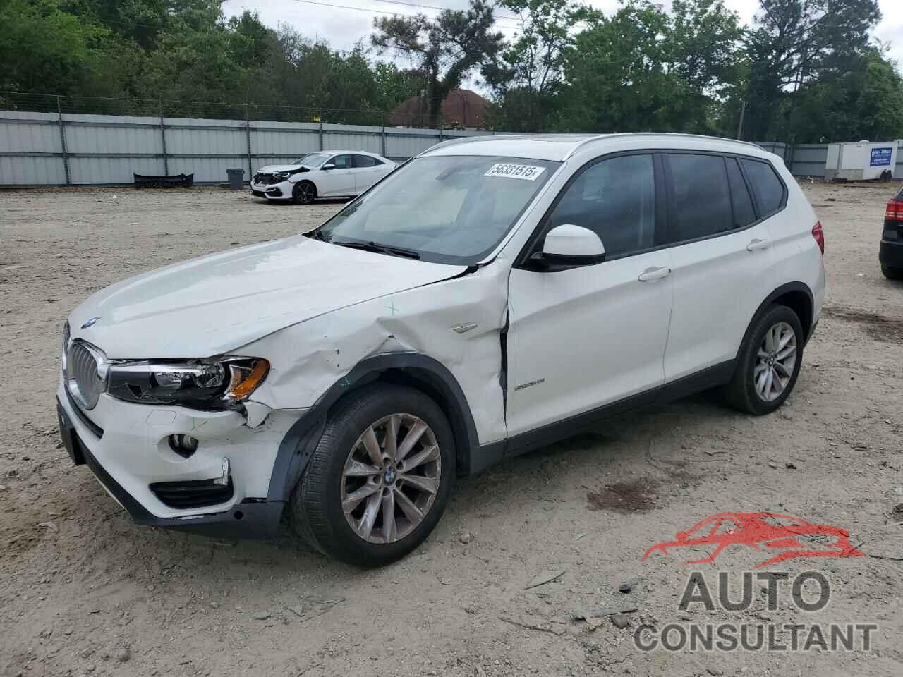 BMW X3 2017 - 5UXWZ7C35H0V92696