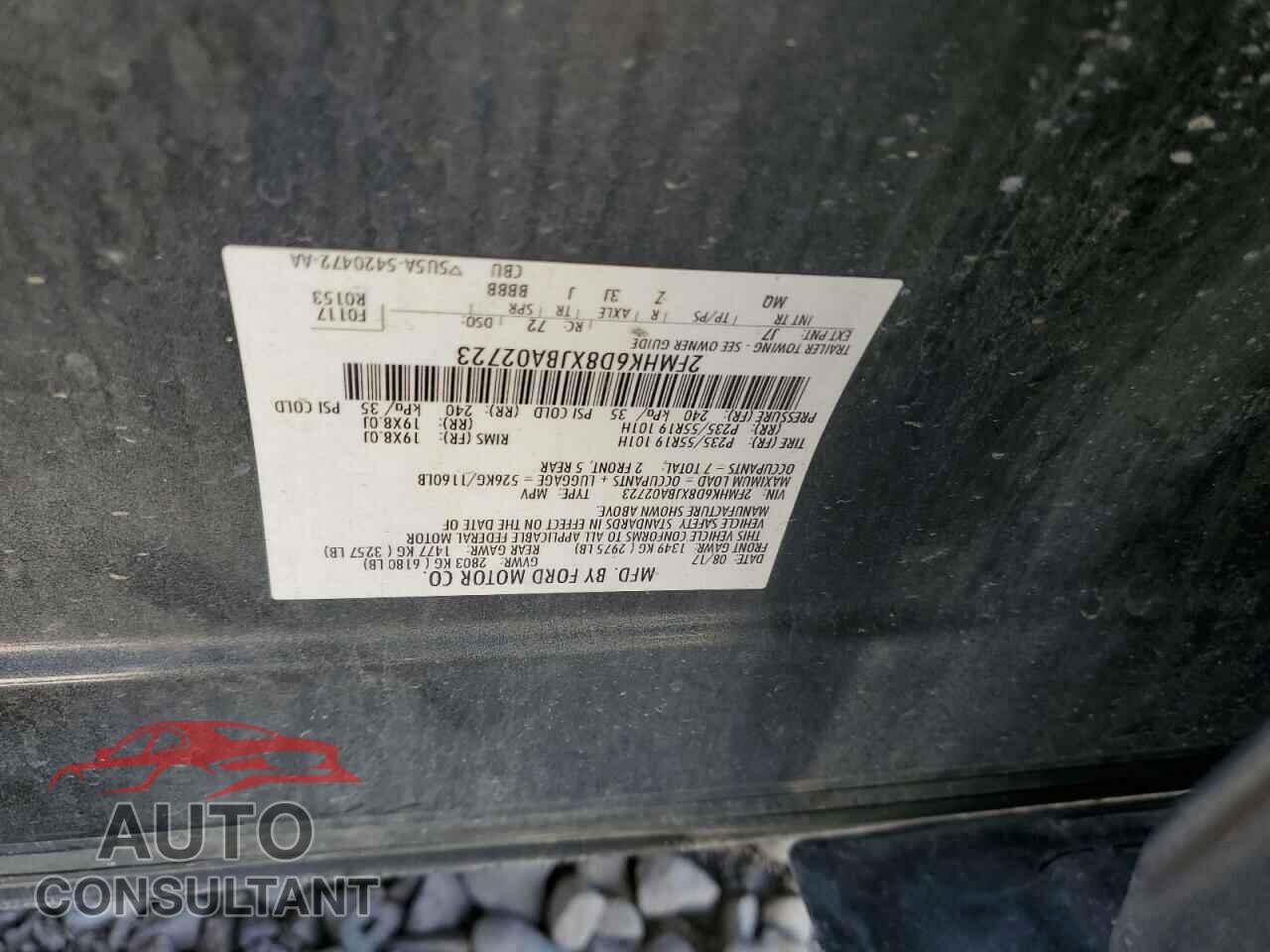 FORD FLEX 2018 - 2FMHK6D8XJBA02723