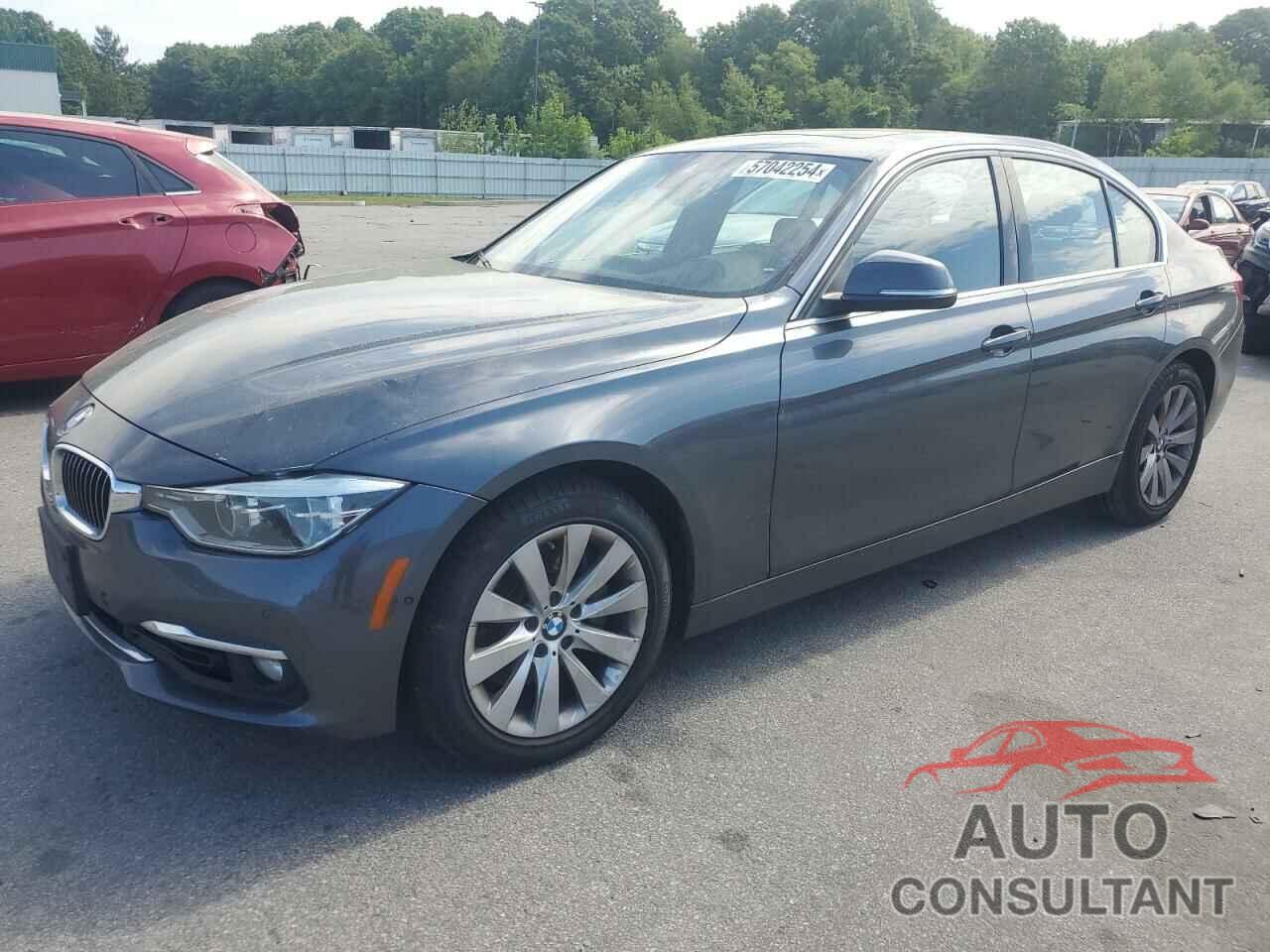 BMW 3 SERIES 2016 - WBA8B7G59GNT70591