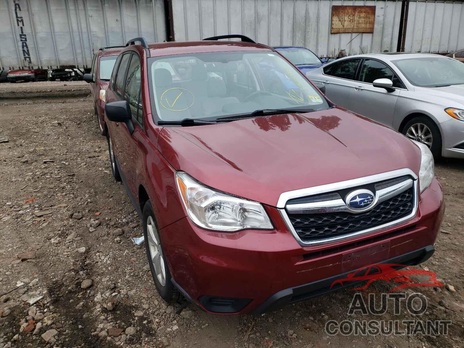 SUBARU FORESTER 2016 - JF2SJABCXGH526670
