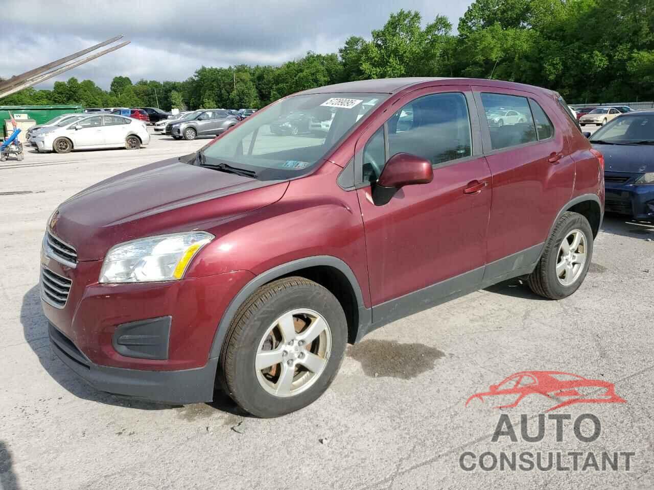 CHEVROLET TRAX 2016 - 3GNCJNSB6GL155954