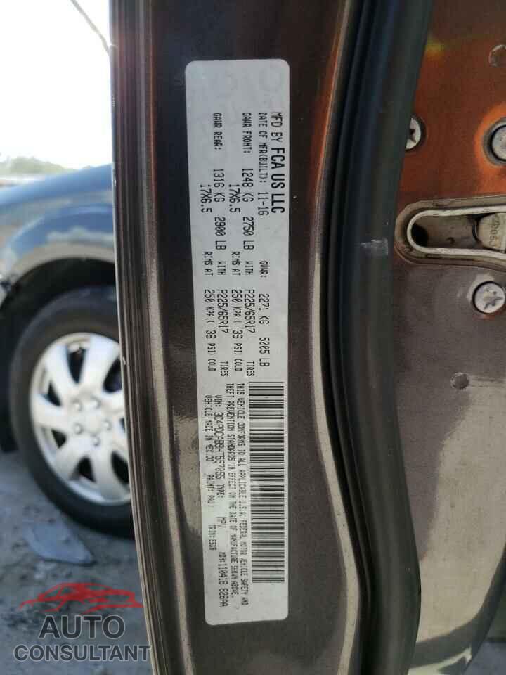 DODGE JOURNEY 2017 - 3C4PDCAB9HT557055