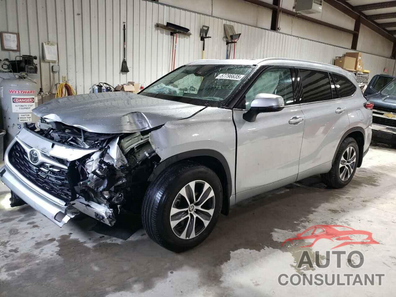 TOYOTA HIGHLANDER 2022 - 5TDGZRBH6NS163543