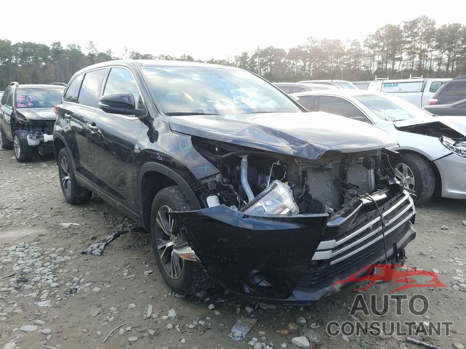 TOYOTA HIGHLANDER 2017 - 5TDZZRFH5HS190630