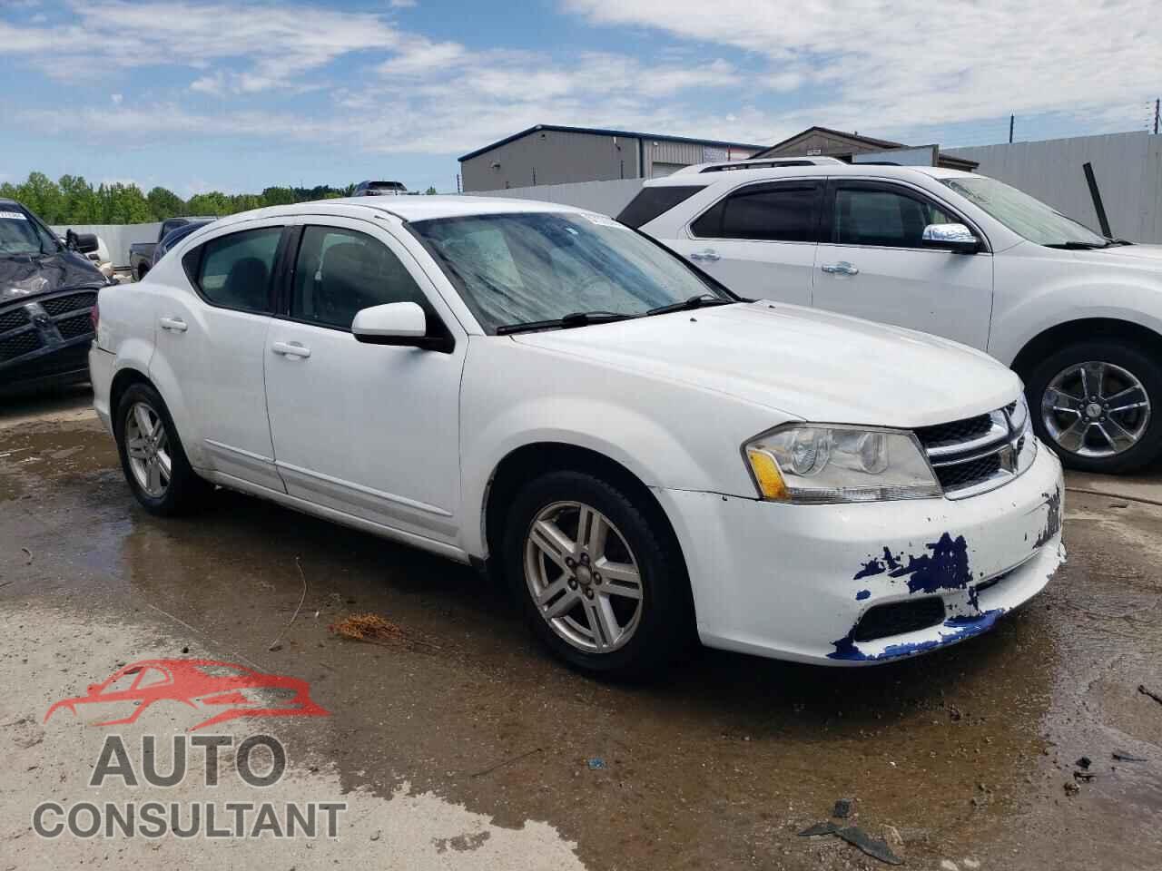 DODGE AVENGER 2012 - 1C3CDZCB4CN167766