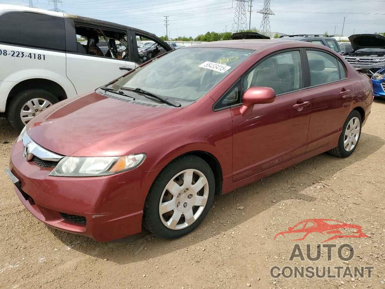 HONDA CIVIC 2010 - 19XFA1F59AE086501