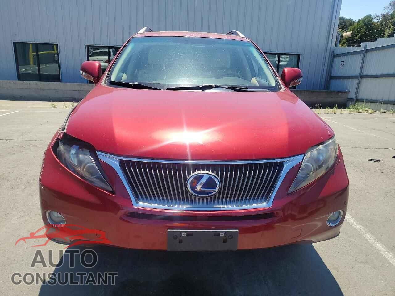 LEXUS RX450 2010 - JTJBC1BA9A2030838