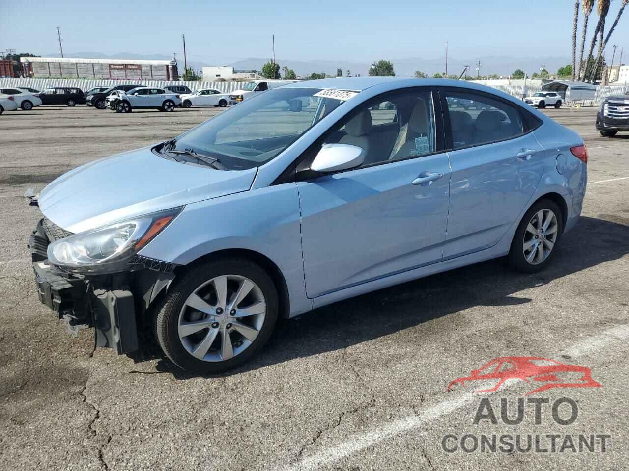HYUNDAI ACCENT 2012 - KMHCU4AE6CU247521