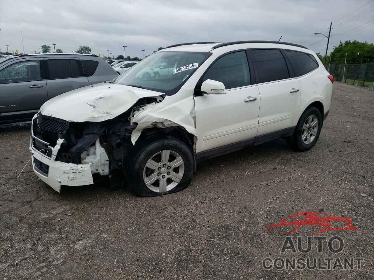 CHEVROLET TRAVERSE 2012 - 1GNKVGED8CJ266399