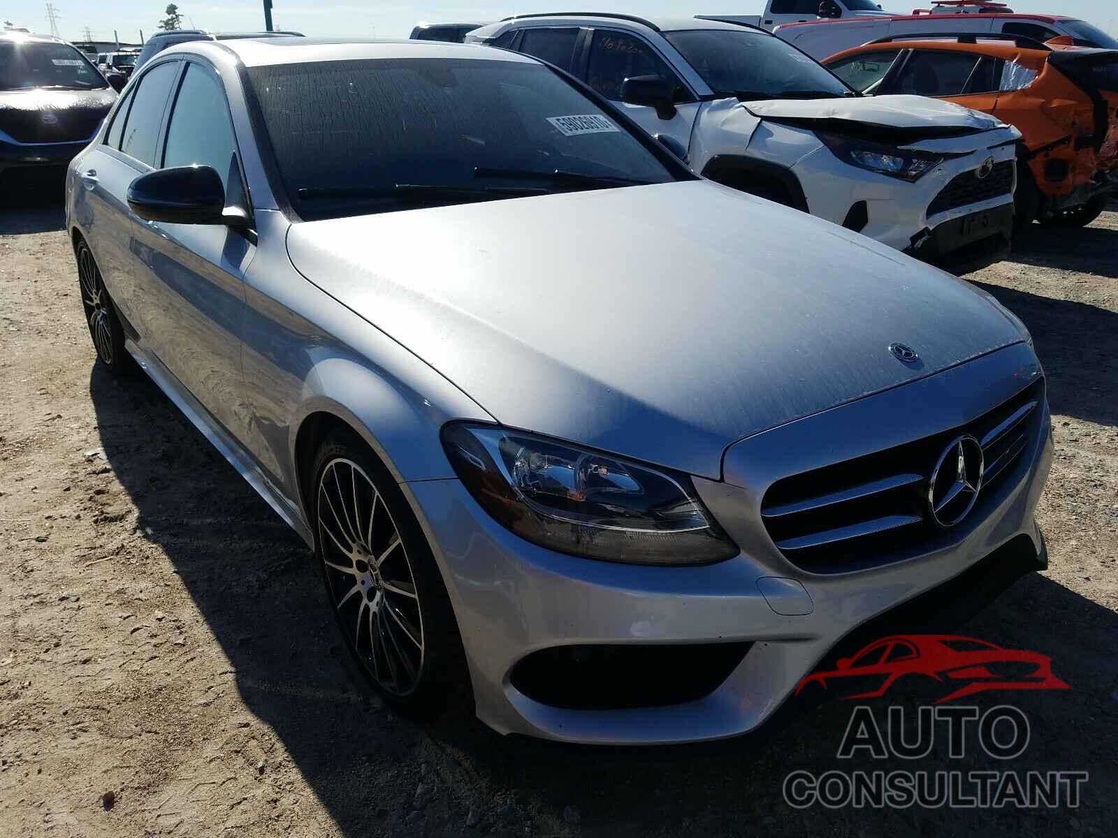 MERCEDES-BENZ C CLASS 2018 - 55SWF4JB9JU252105