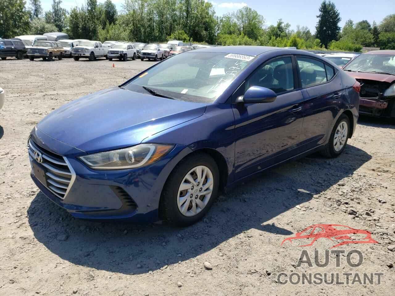 HYUNDAI ELANTRA 2017 - 5NPD74LF2HH090416