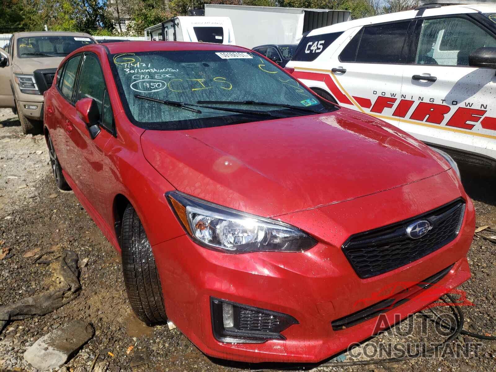 SUBARU IMPREZA 2017 - 4S3GTAK62H1741950