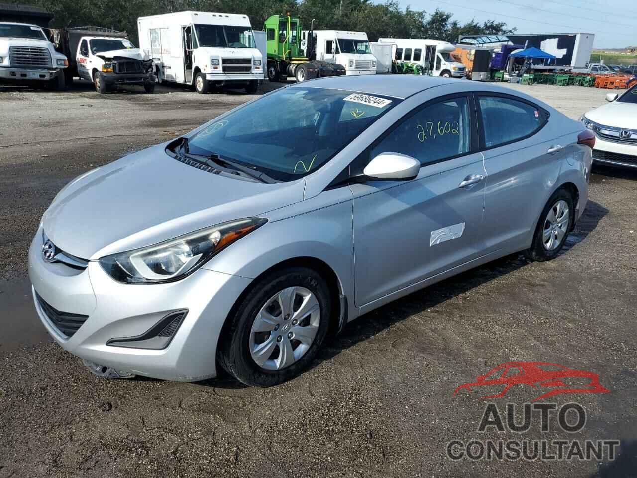 HYUNDAI ELANTRA 2016 - KMHDH4AE1GU490233