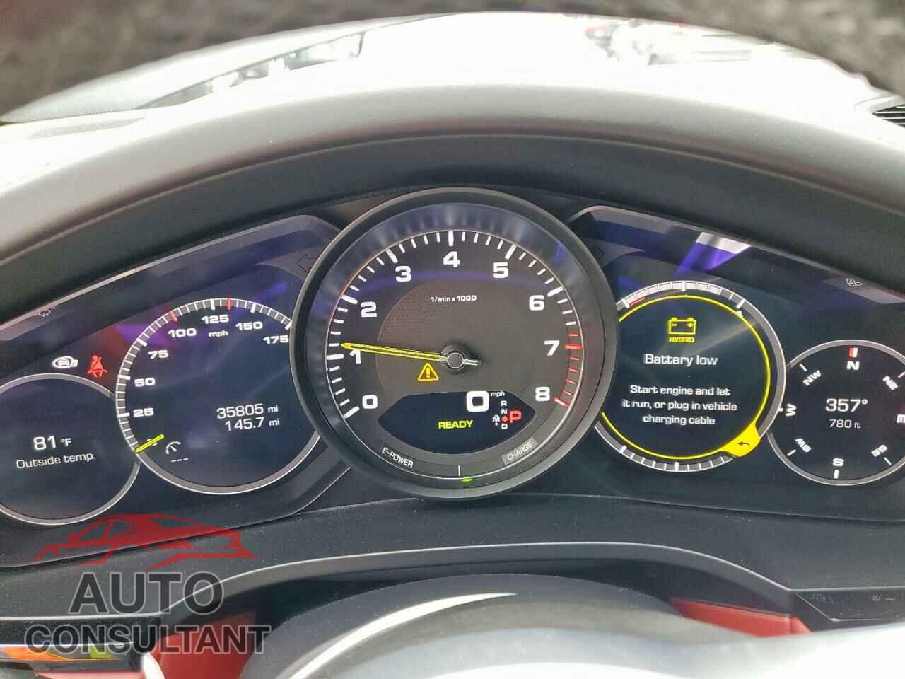 PORSCHE CAYENNE 2020 - WP1AE2AY4LDA22360