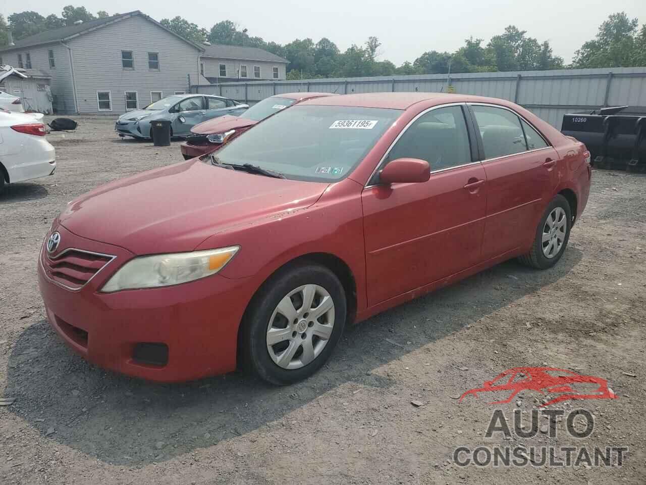 TOYOTA CAMRY 2010 - 4T1BF3EK3AU098756