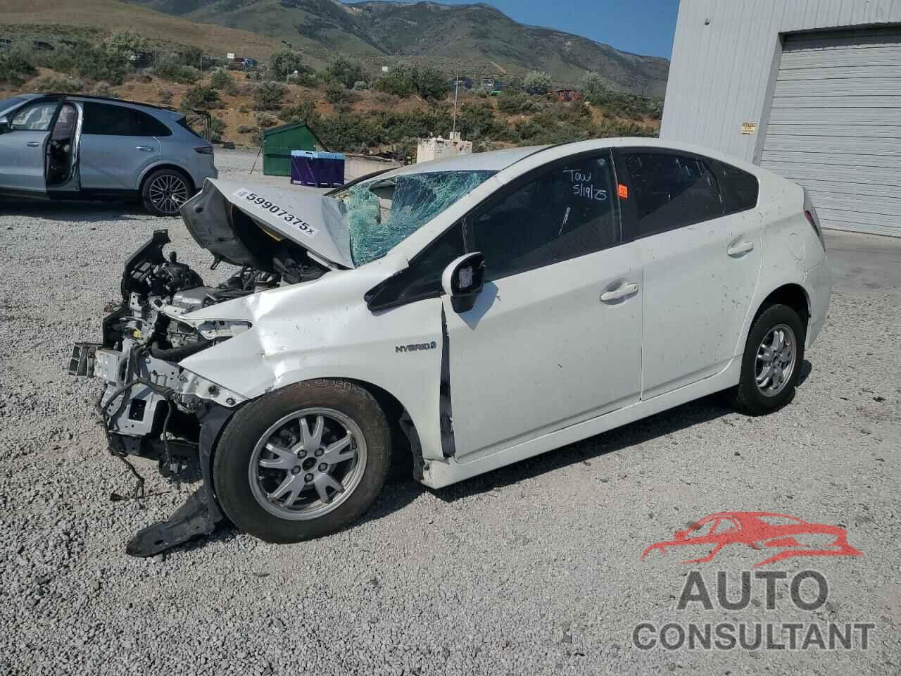 TOYOTA PRIUS 2010 - JTDKN3DU6A1008219