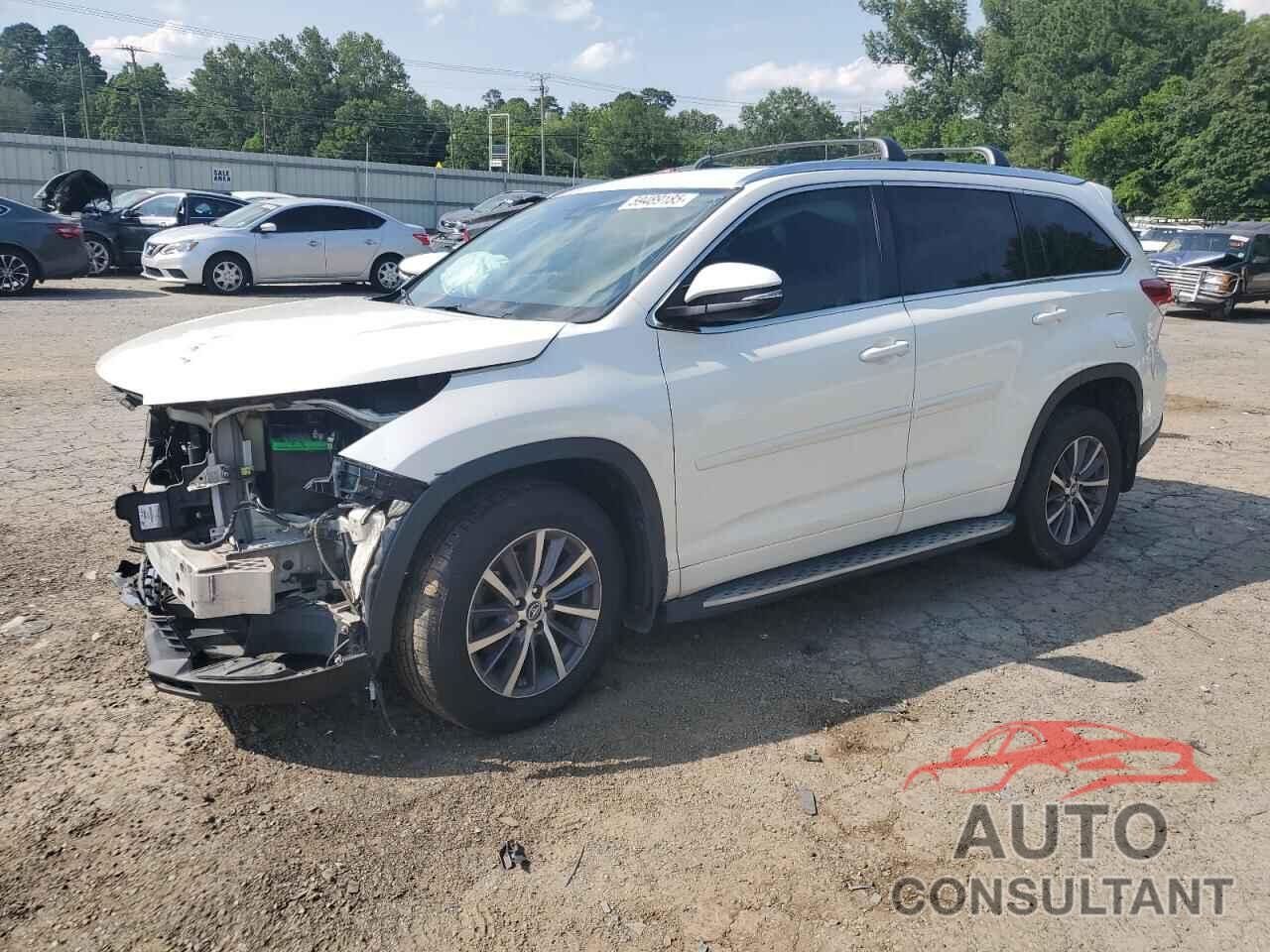 TOYOTA HIGHLANDER 2017 - 5TDKZRFH6HS521653