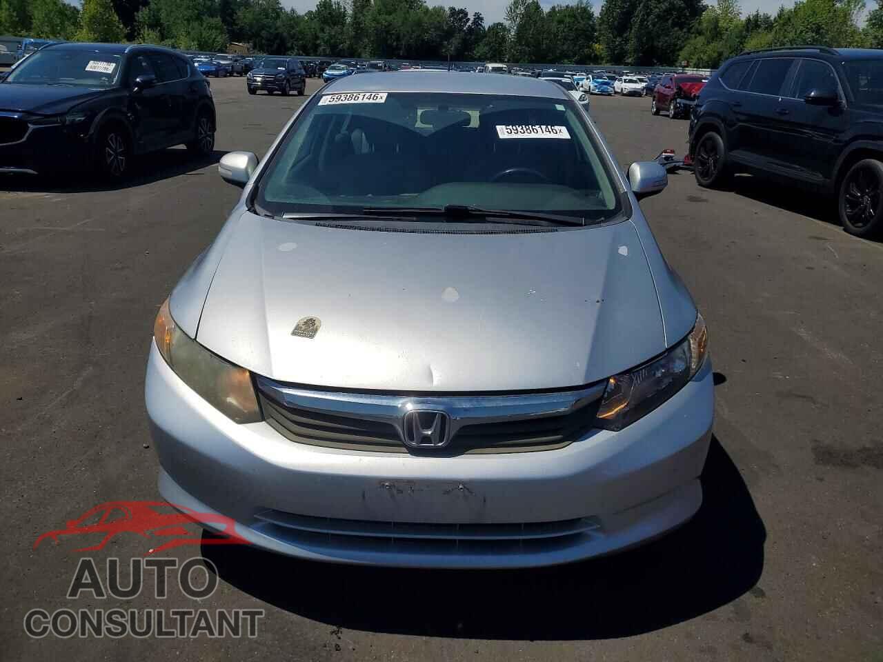 HONDA CIVIC 2012 - JHMFB4F24CS003270