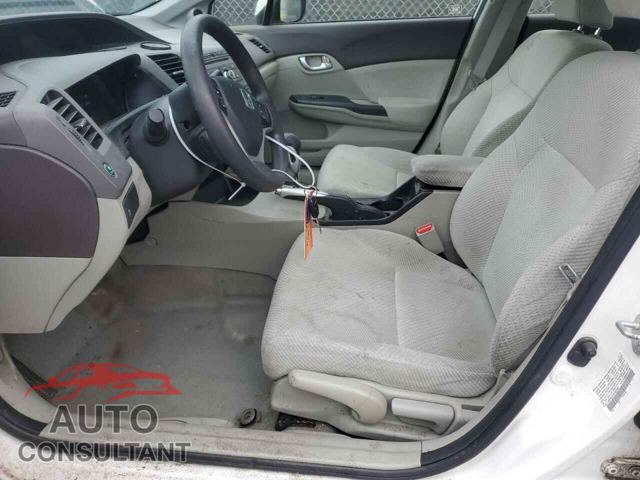 HONDA CIVIC 2012 - JHMFB4F22CS007897