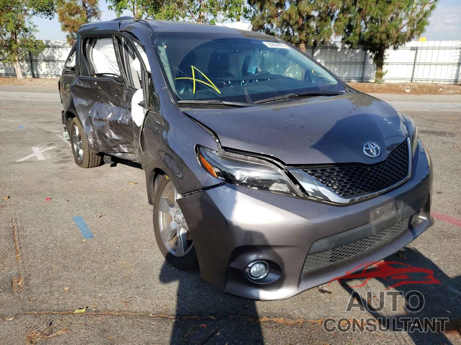 TOYOTA SIENNA 2017 - 5TDXZ3DC3HS832757