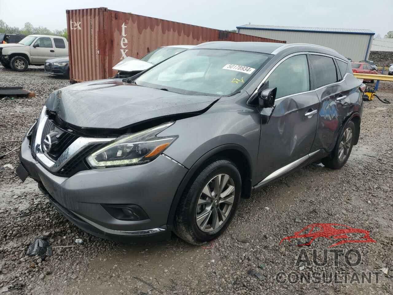 NISSAN MURANO 2018 - 5N1AZ2MG2JN107838