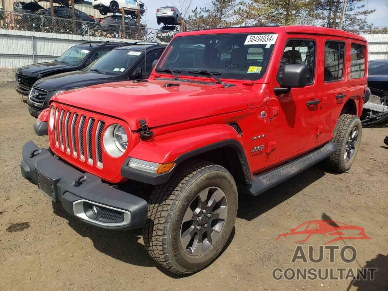 JEEP WRANGLER 2018 - 1C4HJXEG3JW291428