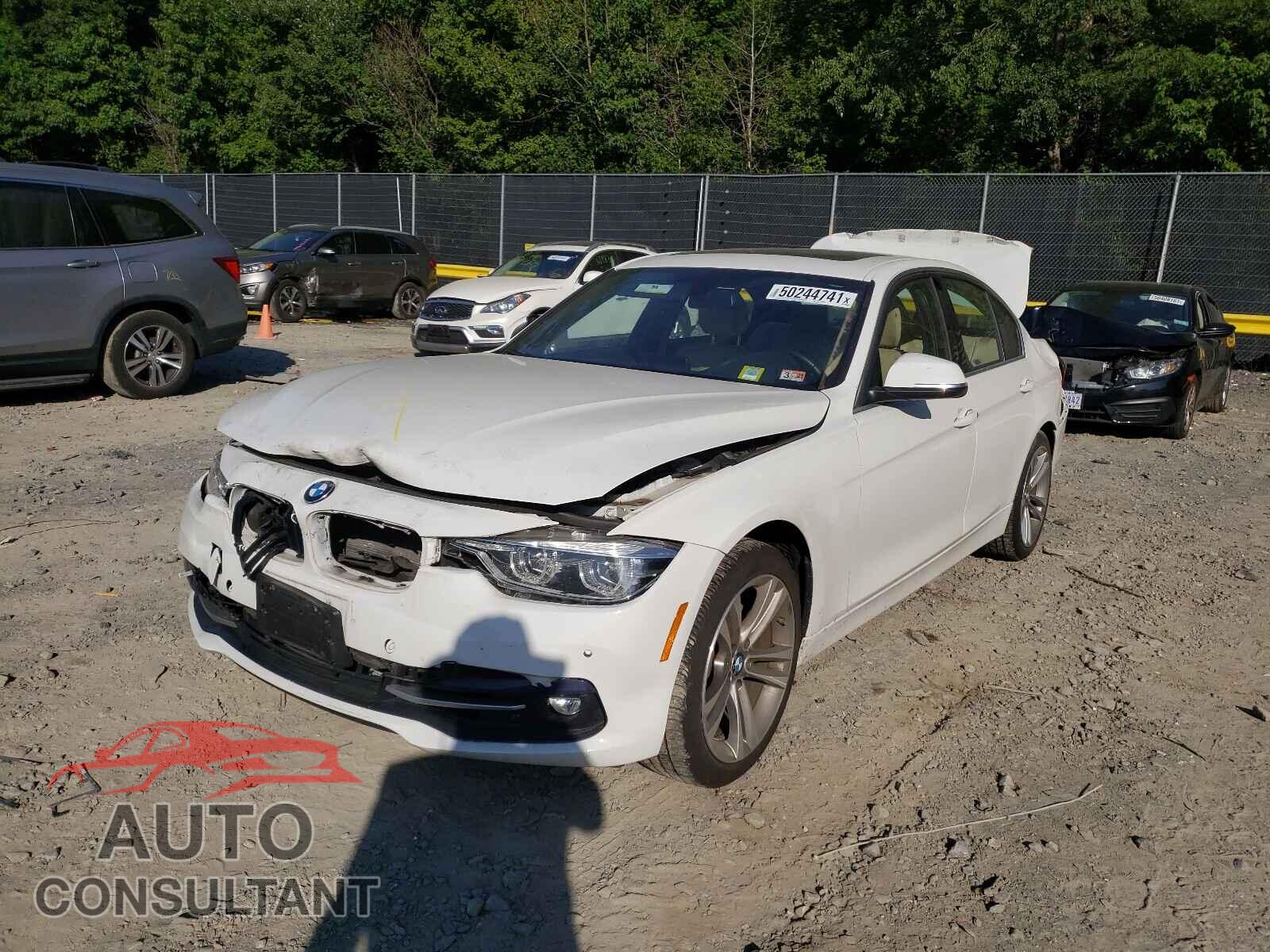 BMW 3 SERIES 2017 - WBA8D9C30HA011309