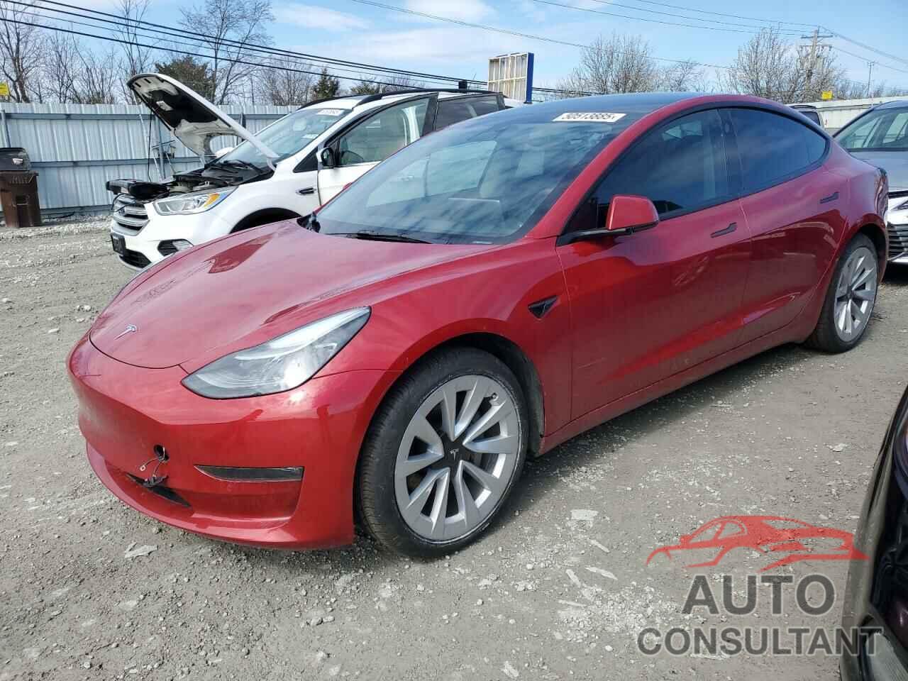 TESLA MODEL 3 2022 - 5YJ3E1EB1NF135544