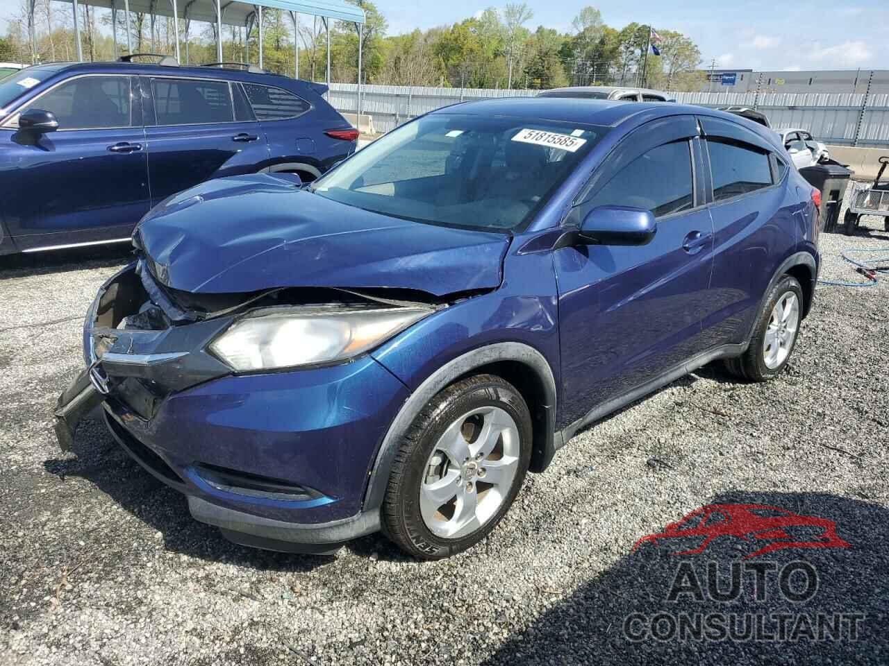 HONDA HR-V 2016 - 3CZRU5H37GM743151